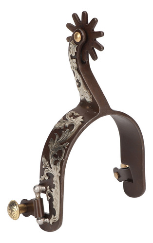 2 Unidades De Western Cowboy Spurs, De Acero Con Bajo Conten