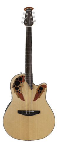 Guitarra acústica Ovation Celebrity Elite CE44 para diestros natural brillante