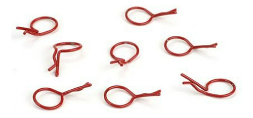 Dynamite Bent Cuerpo Clips Rojo (8)