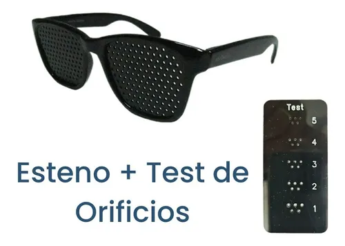 información Aliviar cuota de matrícula Lentes Estenopeicos Mod Retro Negro, 5 Tipos De Orif Conicos | Cuotas sin  interés