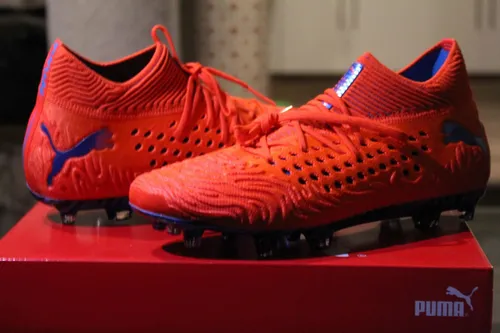 Puma future 19.1 netfit orange hotsell