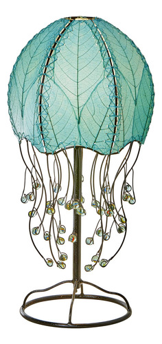 Eangee Home Design Lámpara De Mesa De Medusas Con Pantalla