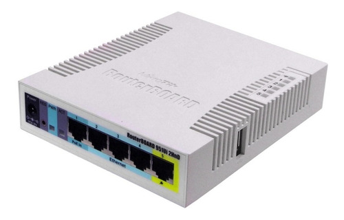 Router Mikrotik Rb951 Ui 2hnd 5 Wifi 2.4 10/100 Usb S/fuente