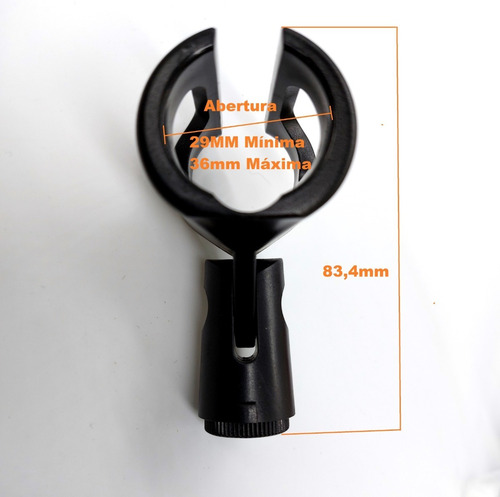 Imagem 4 de 7 de Pedestal Suporte De Mesa Para Microfone Flexível C/ Cachimbo