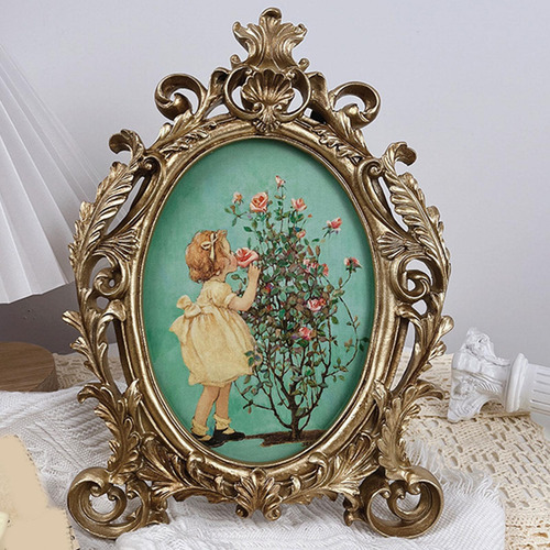 Moldura De Foto Vintage Moldura De Foto Ornamentada Moldura