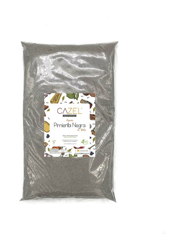 Imagen 1 de 2 de Pimienta Negra Molida En Polvo Premium 1kg