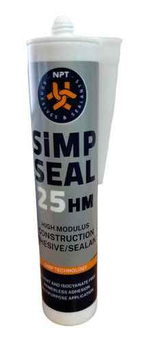 Simp Seal 25 Hm Beige Sellador Poliuretano P/ Construccion