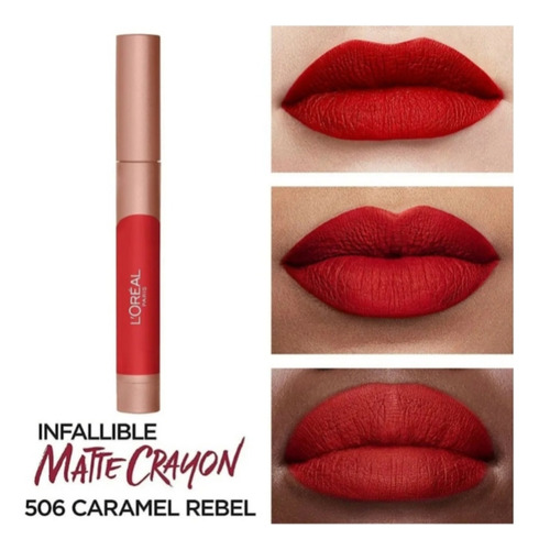 Loreal Infallible Labial Matte Lip Crayón Original 