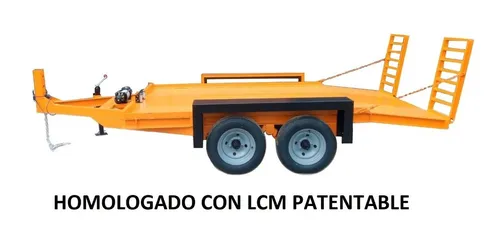 Trailer Carreton Vial 4,5 Tn Homologado Patentable