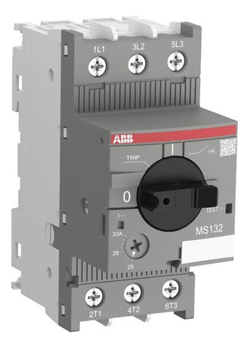 Guardamotor Tripolar Ms132-16 Reg 10 A 16 Amp 100ka Abb