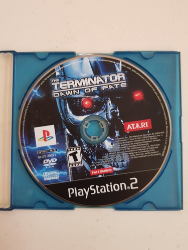 The Terminator Dawn Of The Fate Play Station 2