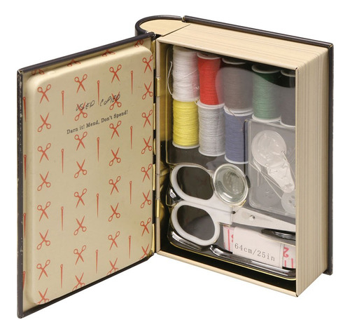 Clever Kits Poco Book-shaped Tins Kit Costura