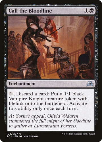 Carta Magic Call The Bloodline Shadow Over Innistrad Mtg