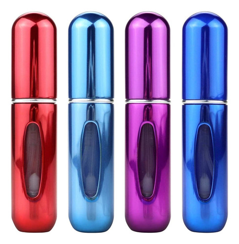 Mini Botella Atomizadora De Perfume Recargable Portátil De 4