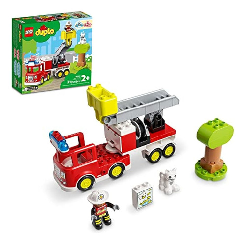 Lego Duplo Town Fire Truck 10969 Set De Juguetes De Construc