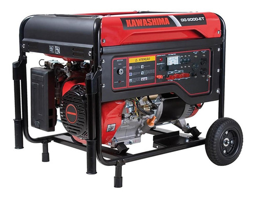 Gerador Trifásico 8000w Gasolina 380v Gg8000-et380 Kawashima