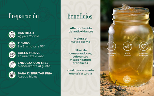 Té Verde Marrakesh 200gr Molienda Sagrada