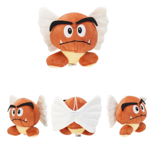 Peluche Personajes Super Mario Bros Flor Toad Estrella Goomb