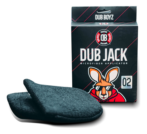 Dub Jack 2 Unidades Dub Boyz Aplicador De Microfibra Macias