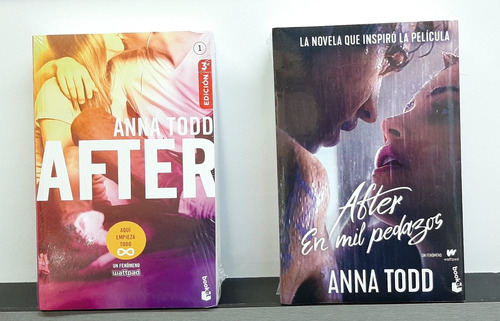 After Aquí Empieza Todo+ En Mil Pedazos 1 Y 2 ( Originales )