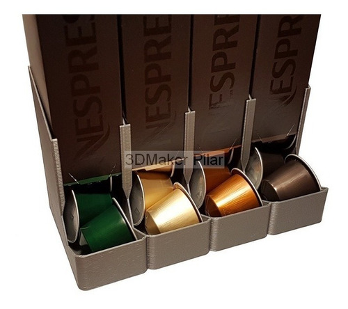 Porta Capsulas Nespresso Eco Para 4 Cajas - Capacidad 40 Cap