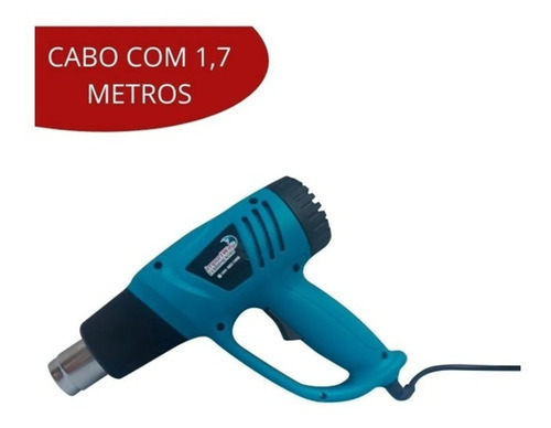 Soprador Térmico Aplicação Insulfilm Bicos Espátula E Maleta 220V