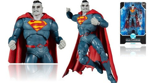 Imagen 5 de 11 de Mcfarlane Figura Superman Bizarro Articulada Dc Superman Multiverso Escala 18cm Original