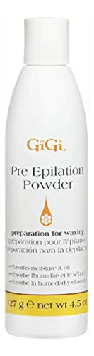 Gigi Pre Epilation Polvo En Polvo, 4.5 Onza