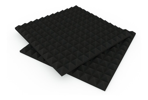 Imagen 1 de 6 de Paneles Acústicos Diseño Piramid Basic 50x50cm X30mm Musycom