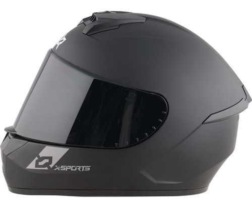 Casco Integral X-sports M63 Negro Mate/visor Claro