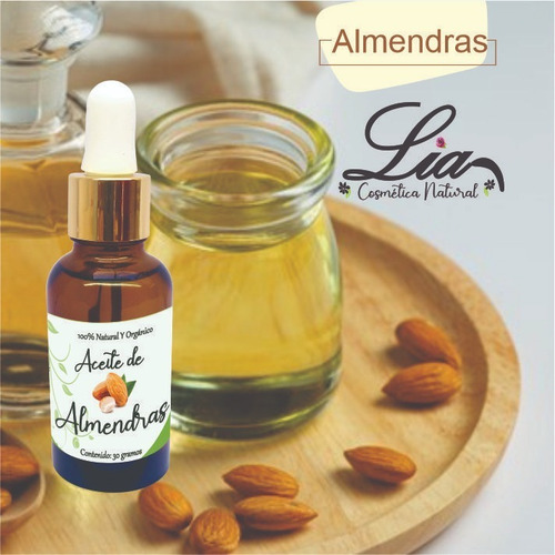 Imagen 2 de 4 de Aceite De Almendras Dulces Orgánico Envios A Todo El Perú