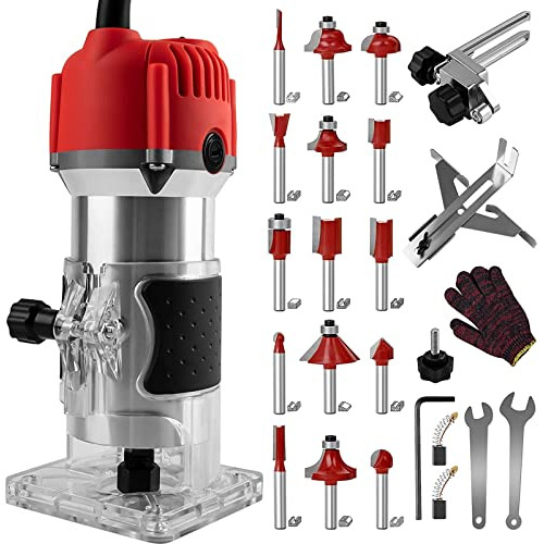 Herramienta De Enrutador De Madera Compacto 110v, Enrut...