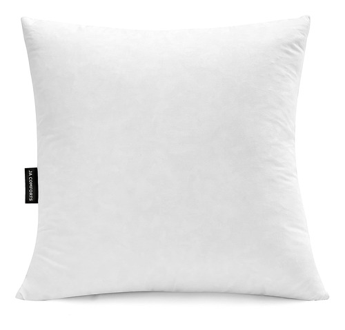 Almohada Plumon Ganso, 5%, 28x28 , Algodon 250 Hilos