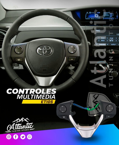 Controles De Timon Toyota Corolla Yaris Etios