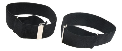 3x Ajustable Antideslizante Elástico Camisa Mangas Soporte