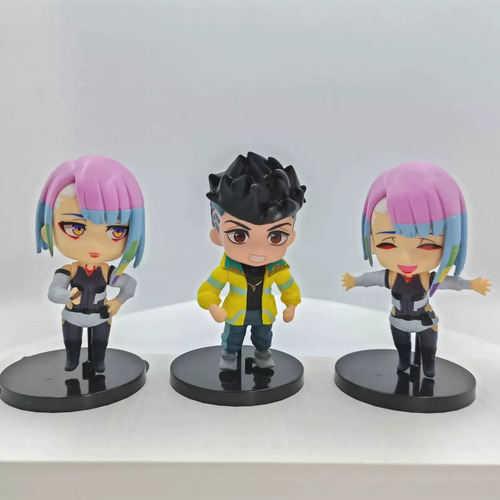 Figuras De Acción Lindas De Lucy Rebecca David De Cyberpunk,
