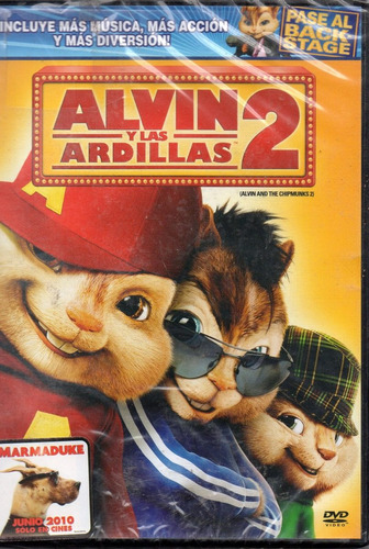 Alvin Y Las Ardillas 2 - Dvd Nuevo Original Cerrado - Mcbmi
