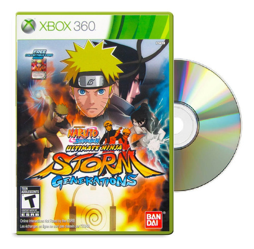 Naruto Shippuden Ultimate Ninja Storm Generations Xbox 360 (Reacondicionado)