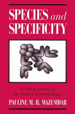 Libro Species And Specificity : An Interpretation Of The ...