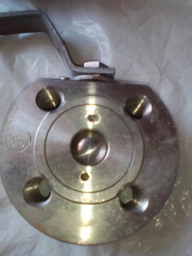 Válvula Esférica De 1/2 Pulgada Acero Inox.