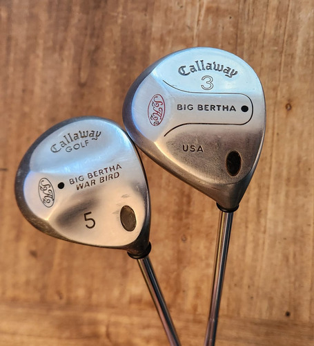 Madera 3 Y 5 Callaway Big Bertha No Ping Titleist Taylormade