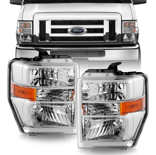 Acanii - Para Ford E150 E250 Van 08-21 E350 E450 Super Duty 