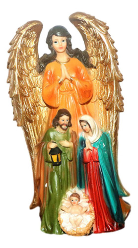 Conjunto De Figuritas De Pesebre Del Nacimiento De Jesús,