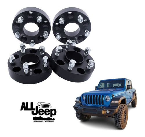 Separadores De Rueda De 1.5 Para Jeep Wrangler Jl 18 19 20