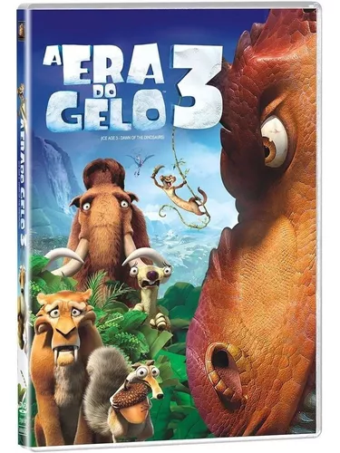 Dvd a Era do Gelo 1, 2, 3 e 4  Item Infantil Dvd Usado 79303193