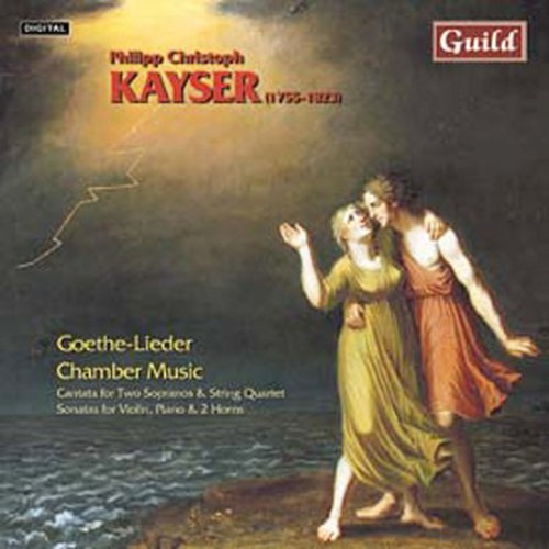 Cd De Canciones Y Música De Cámara De Kayser Goethe