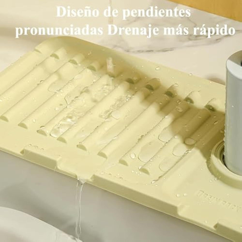 & Alfombrilla De Silicona 2 En 1 For Fregadero De Cocina