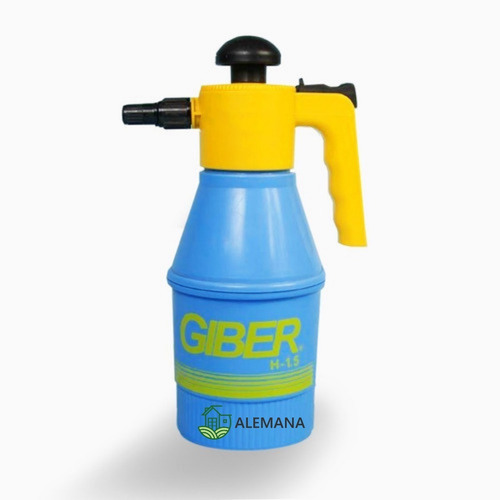 Imagen 4 de 9 de Pulverizador Fumigador Giber 1.5lts Presion A Bomba
