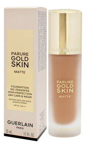 Foundation Guerlain Parure Gold Skin Matte 24h Wear Spf15