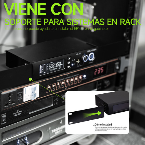 Sistema Monitoreo Gc Er102 1 Canal 14 Receptores Bluetooth